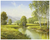 Quiet Pond Posters av H. Buchner