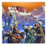 Tibet Giclee Print by Mcbride 