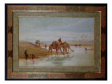 By the Nile reproduction procédé giclée par Frederick Goodall