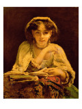 A Pensive Moment Giclee-trykk av John Ballantyne A Pensive Moment Giclee-trykk av John Ballantyne