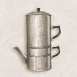 Hot Black Print by Van Allen 