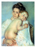 The Young Mother Reproduction procédé giclée par Mary Stevenson Cassatt