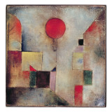 Red Balloon, 1922 Giclée-Druck von Paul Klee