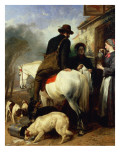 The Gossips reproduction procédé giclée par Richard Ansdell