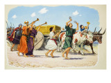 David and the Ark reproduction procédé giclée par Clive Uptton