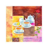 Tea for Two Posters by Don Valenti
