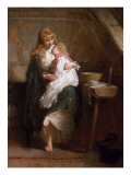 The Orphans, 1884 Giclee Print by George Elgar Hicks