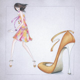 New Fashion II Prints by E. Serine