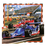 Grand Prix Racing Giclee Print by Wilf Hardy