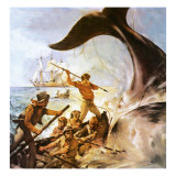 Peter the Whaler Reproduction procédé giclée par McConnell 