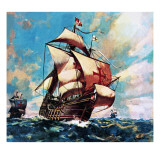 The Santa Maria Giclee Print by McConnell 