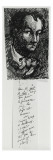 Self Portrait, Giclee-trykk av Charles Pierre Baudelaire