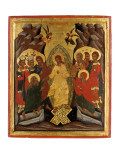 The Anastasis Giclee Print by Greek School 
