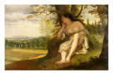 The Nap Giclée-Druck von Gustave Courbet