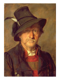 A Tyrolean Peasant Giclée-Druck von Franz Von Defregger