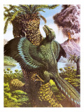 Archaeopteryx Stampa giclée di Payne