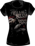 Juniors: Willie Nelson - Outlaw Country T-shirts