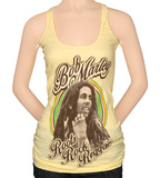 Juniors: Bob Marley - RRR Racer Back Tank Vêtements