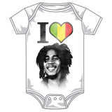 Infant: Bob Marley - I Heart Bob Bodysuit T-Shirts