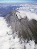 Aerial View of Summit Cone of Sangay, Dormant Volcano, Ecuador, Photographic Print