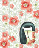 The Mizuki Dolls: Hanako Poster by Sam Bamford