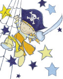 Little Pirate Art by Annabel Spenceley
