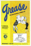Grease - Broadway Poster , 1972 Lámina maestra Grease - Broadway Poster , 1972 Lámina maestra