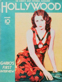 Barbara Stanwyck - Hollywood Magazine Cover 1940's Photo