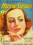 Joan Crawford - Romantic Movie Stories Magazine Cover 1930's Masterprint