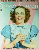 Deanna Durbin - SilverScreenMagazineCover1940's Lámina maestra