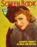 Claudette Colbert - ScreenBookMagazineCover1930's Masterprint
