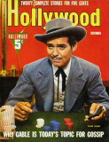 Clark Gable - Hollywood Magazine Cover 1930's Photo