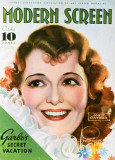 Janet Gaynor - Modern Screen Magazine Cover 1930's Masterprint