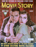Goddard, Paulette - Movie Story Magazine Cover 1940's Masterprint