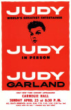 Judy In Person - Broadway Poster Masterprint