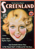 Joan Blondell - Screenland Magazine Cover 1930's Masterprint