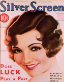 Claudette Colbert - SilverScreenMagazineCover1940's Masterprint