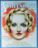 Marlene Dietrich - ScreenlandMagazineCover1930's Masterprint
