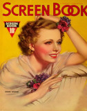 Irene Dunne - Screen Book Magazine Cover 1930's Masterprint