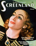 Joan Crawford - Screenland Magazine Cover 1930's Masterprint