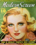 Jean Arthur - Modern Screen Magazine Cover 1940's Masterprint