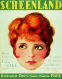 Clara Bow - Screenland Magazine Cover 1930's Masterprint