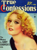 Thelma Todd - True Confessions Magazine Cover 1930's Masterprint