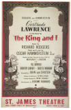 King And I, The - Broadway Poster , 1951 Masterprint