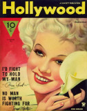 Jean Harlow - Hollywood Magazine Cover 1940's Masterprint