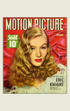 Lake, Veronica - Motion Picture Magazine Cover 1940's Photo