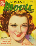 Myrna Loy - RomanticMovieStoriesMagazineCover1930's Masterprint