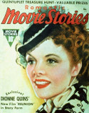 Hepburn, Katharine - Romantic Movie Stories Magazine Cover 1930's Masterprint