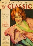 Clara Bow - Motion Picture Classic Magazine Cover 1920's Photo