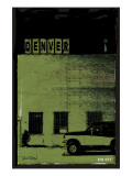 Vice City - Denver Green Poster von Pascal Normand